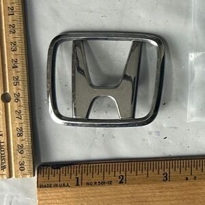 Honda Chrome "H" Rear Trunk Emblem‎ Badge